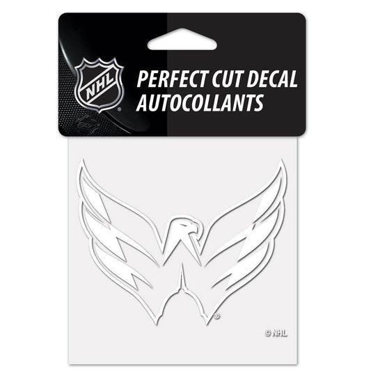 Washington Capitals Decal 4x4 Perfect Cut White Vinyl - ToylandEU