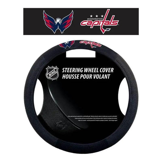 Washington Capitals Leather Steering Wheel Cover Mesh Style -  ToylandEU™