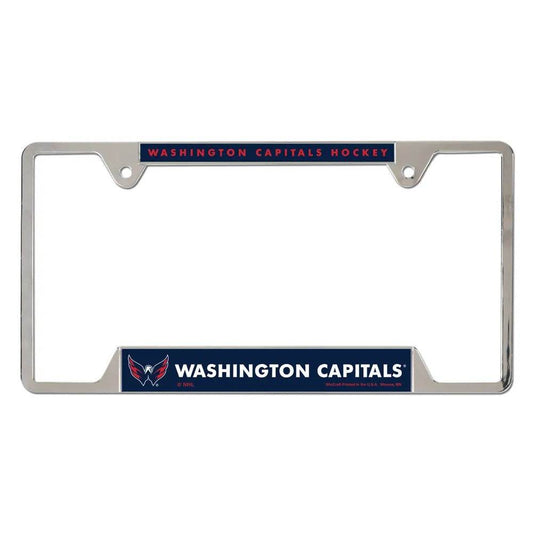 Washington Capitals License Plate Frame Metal Heavy Duty - ToylandEU