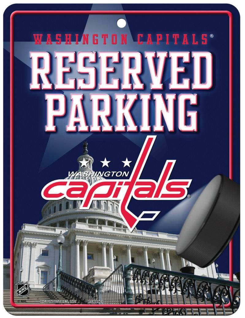 Washington Capitals Metal Parking Sign Embossed 8.5x11 Gift - ToylandEU