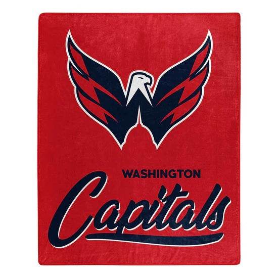 Washington Capitals Raschel Blanket 50x60 Signature Design - ToylandEU