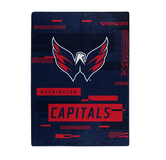 Washington Capitals Raschel Blanket 60x80 Digitize Design - ToylandEU