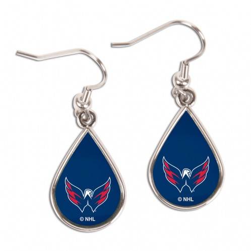 Washington Capitals Tear Drop Style Earrings Special Order - ToylandEU