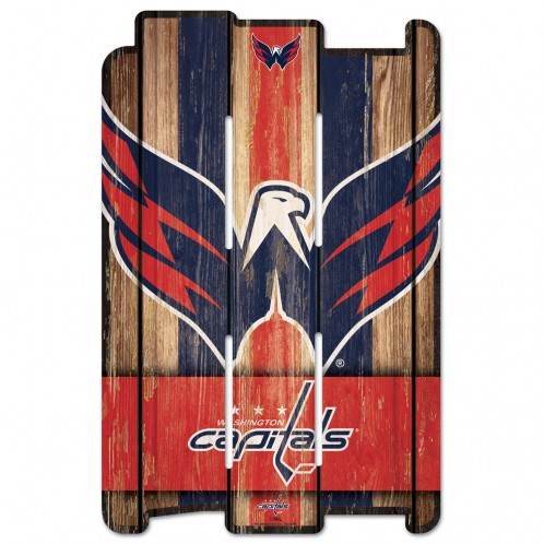 Washington Capitals Wood Fence Sign 11x17 Special Order - ToylandEU