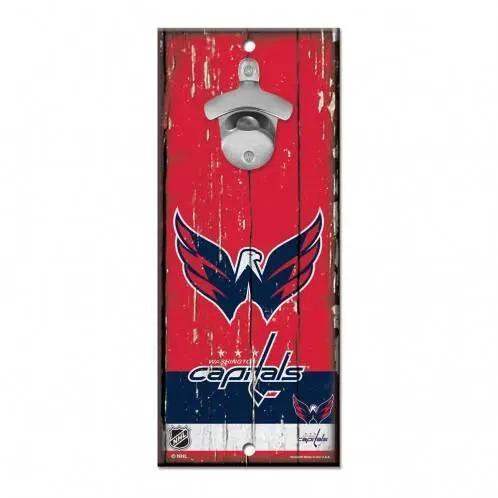  Washington Capitals Wood Sign 5x11 Bottle Opener Wall Mount -  ToylandEU™