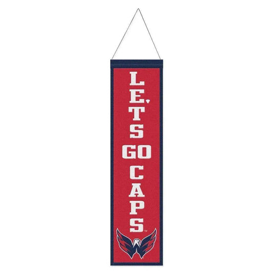  Washington Capitals Wool Banner 8x32 Heritage Slogan Design -  ToylandEU™