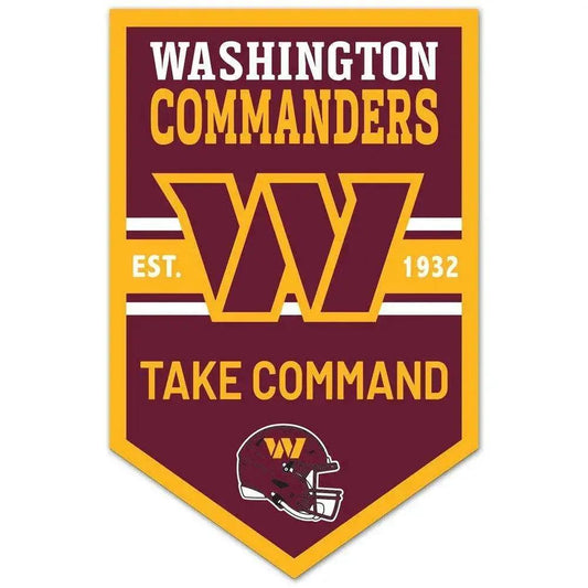  Washington Commanders 11x17 Wood Chevron Wall Sign -  ToylandEU™