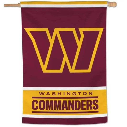  Washington Commanders Banner 28x40 Vertical Polyester Flag -  ToylandEU™