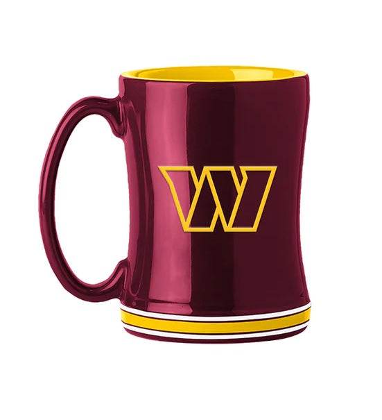 Washington Commanders Coffee Mug 14oz Sculpted Team Color - ToylandEU