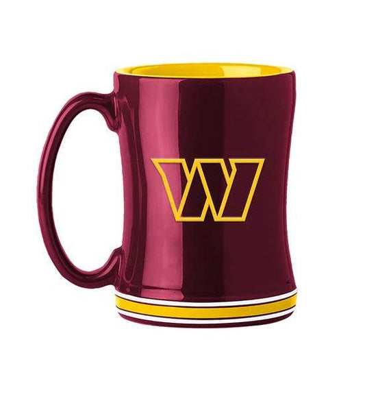 Washington Commanders Coffee Mug 14oz Sculpted Team Color - ToylandEU
