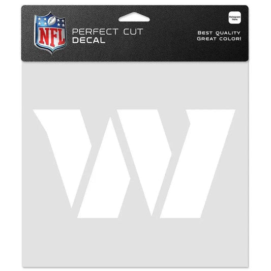  Washington Commanders Decal 8x8 Perfect Cut White -  ToylandEU™