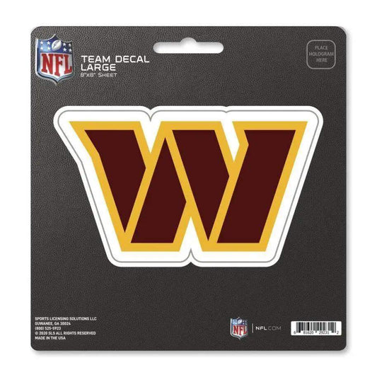  Washington Commanders Die Cut 8x8 Vinyl Decal UV Laminated -  ToylandEU™