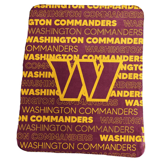 Washington Commanders Fleece Throw Blanket 50 by 60 Inches - ToylandEU