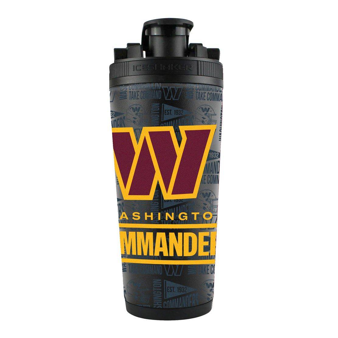 Washington Commanders Ice Shaker 26 Oz Stainless Steel - ToylandEU