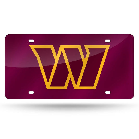 Washington Commanders License Plate Laser Cut Ornament - ToylandEU