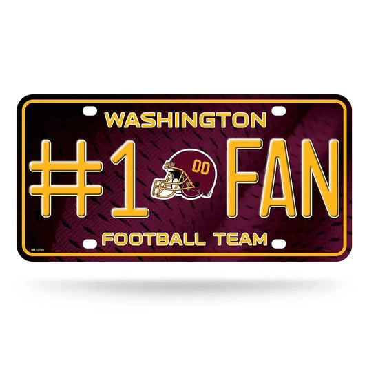 Washington Commanders License Plate No 1 Fan Official Gift -  ToylandEU™