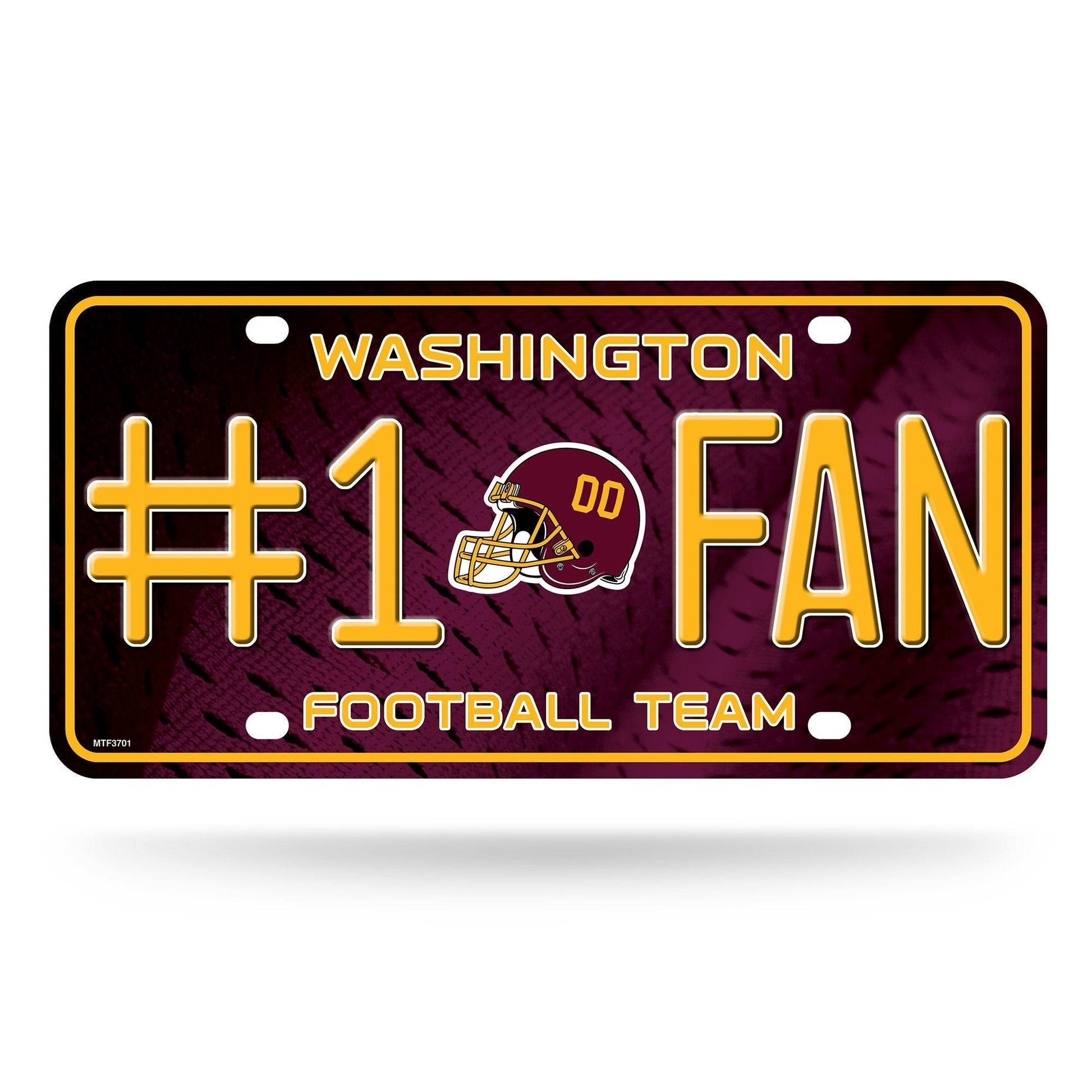 Washington Commanders License Plate No 1 Fan Official Gift - ToylandEU