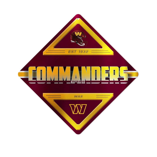  Washington Commanders Metal Diamond Sign Wall Decor -  ToylandEU™
