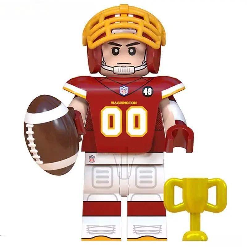 Washington Commanders NFL Football Teams Lego Minifigures Custom Toys - Minifigure Toys