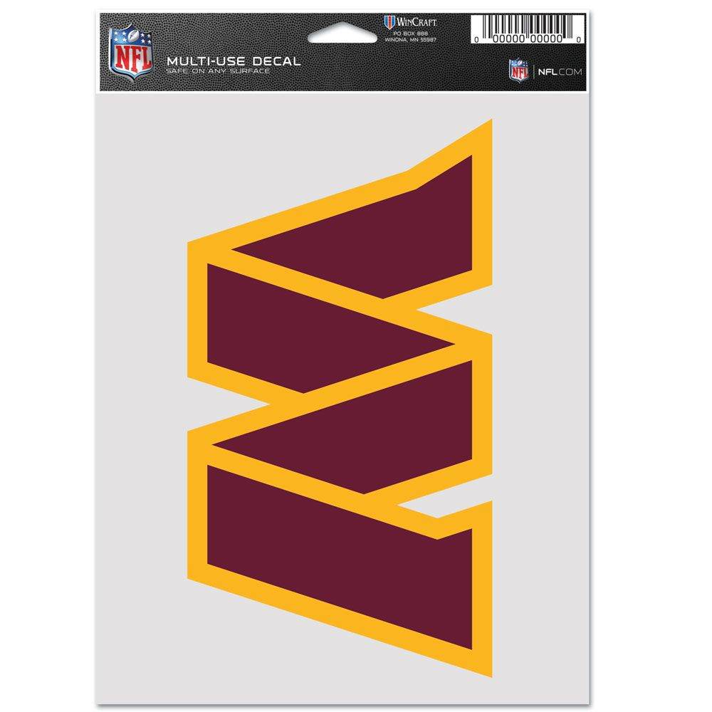 Washington Commanders Premium Multi Use Fan Decals Pack - ToylandEU