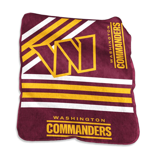 Washington Commanders Raschel Throw Blanket 50x60 Inches - ToylandEU