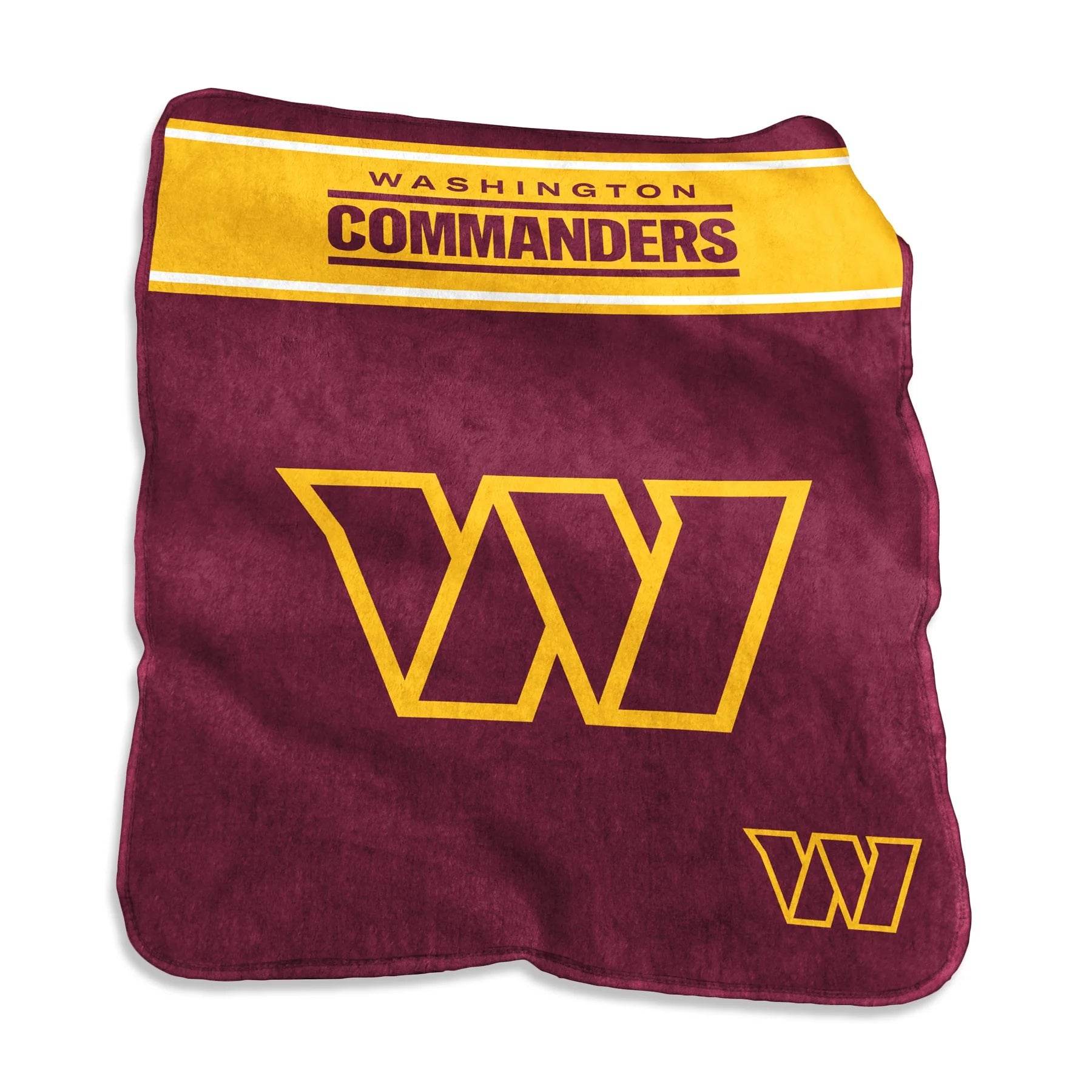 Washington Commanders Raschel Throw Blanket 60x80 Stadium - ToylandEU