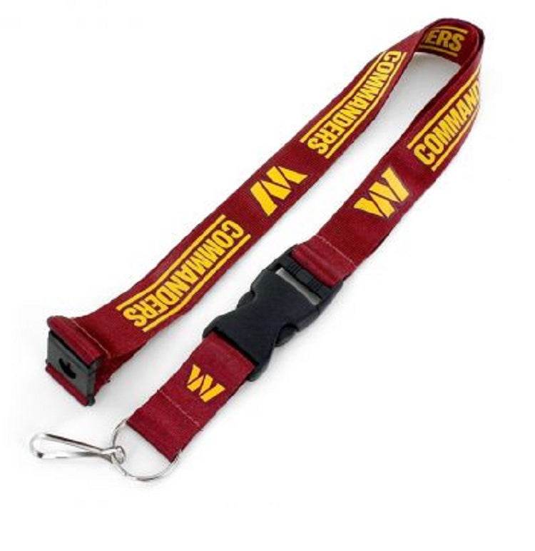 Washington Commanders Red Lanyard Breakaway Key Strap - ToylandEU
