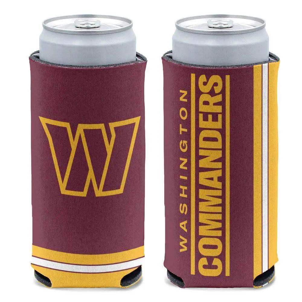 Washington Commanders Slim Can Cooler Full Color Imprint - ToylandEU