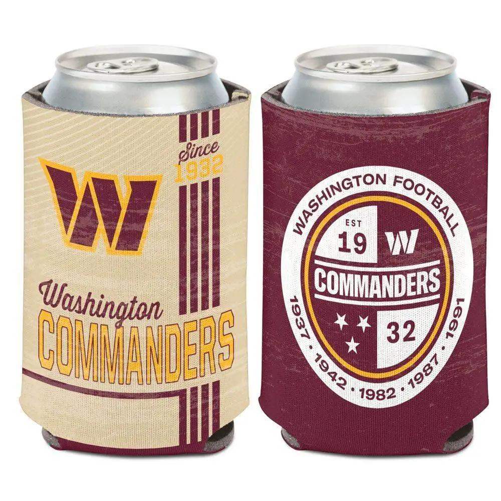 Washington Commanders Vintage Design 12oz Can Cooler - ToylandEU