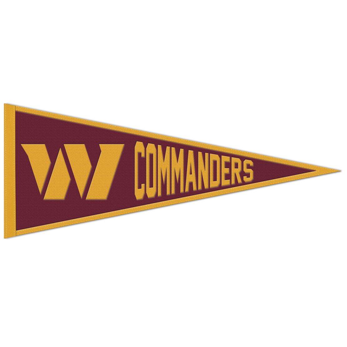 Washington Commanders Wool Pennant 13x32 Inches Wincraft - ToylandEU