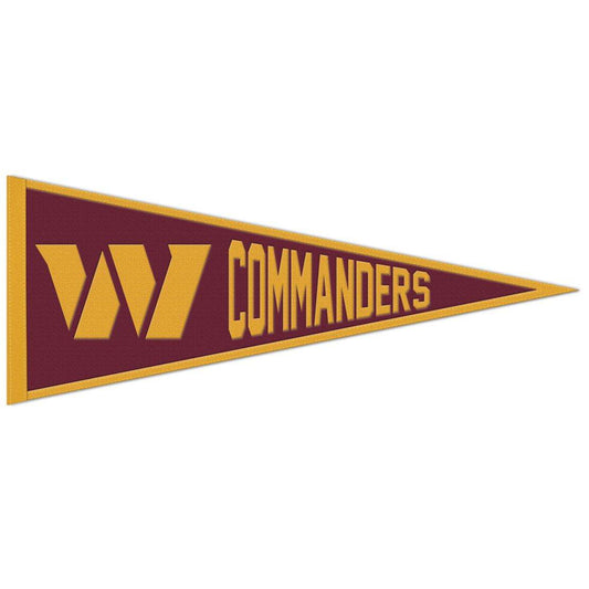 Washington Commanders Wool Pennant 13x32 Inches Wincraft - ToylandEU
