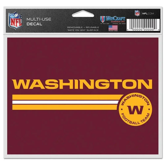  Washington Football Team Decal 5x6 Officially Licensed -  ToylandEU™