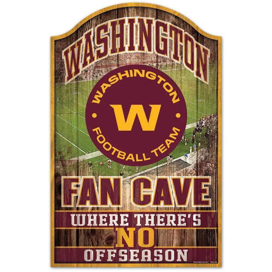  Washington Football Team Sign 11x17 Wood Fan Cave Design -  ToylandEU™