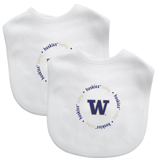 Washington Huskies Baby Bibs 2 Pack Officially Licensed - ToylandEU