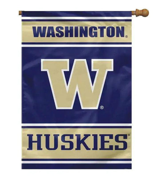  Washington Huskies Banner 28x40 House Flag Style 2 Sided CO -  ToylandEU™