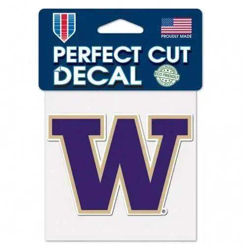 Washington Huskies Decal 4x4 Perfect Cut Color Vinyl - ToylandEU
