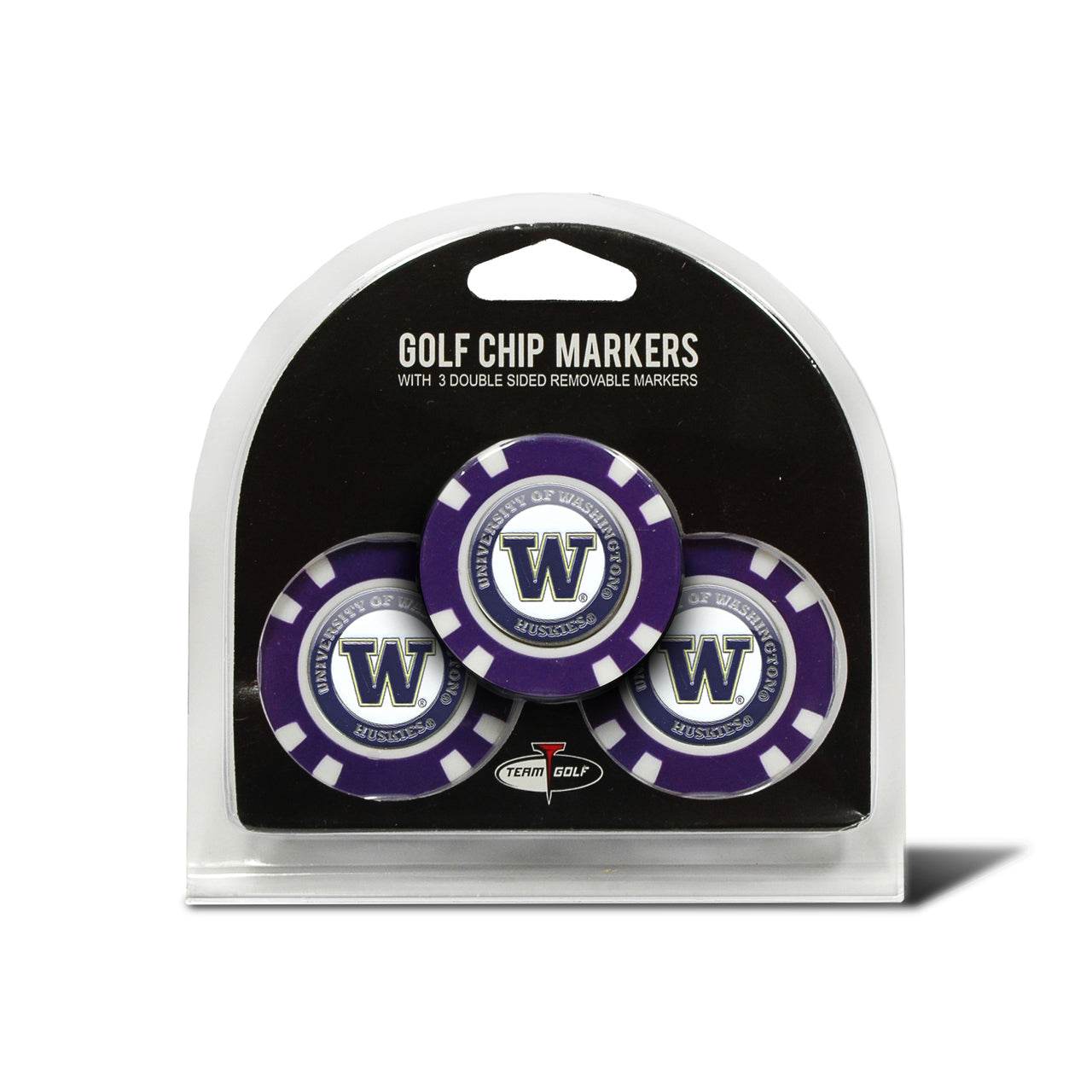 Washington Huskies Golf Chip Marker 3 Pack Special Order - ToylandEU
