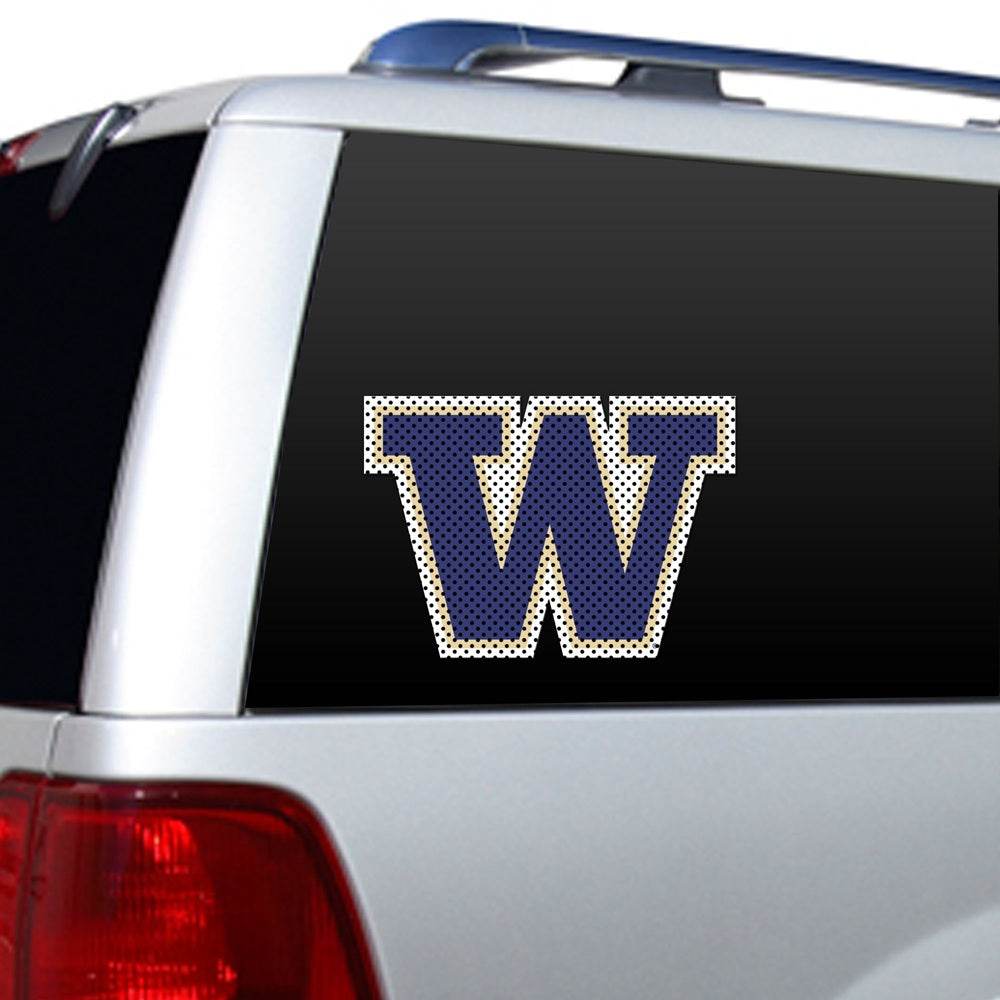 Washington Huskies Window Film 12 Inch Die Cut Decal - ToylandEU