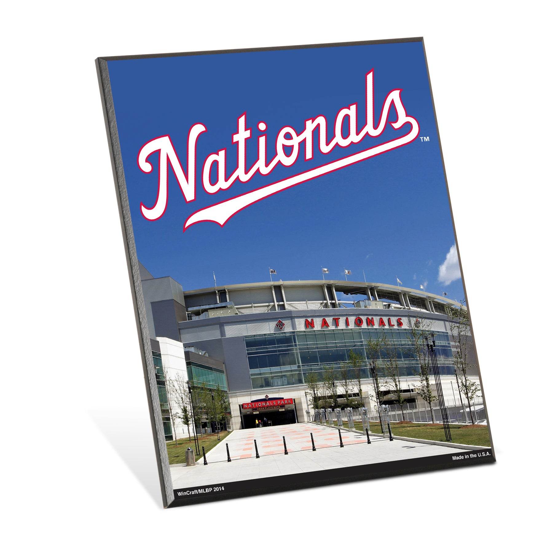 Washington Nationals 8x10 Wood Sign Wall Decor Memorabilia - ToylandEU
