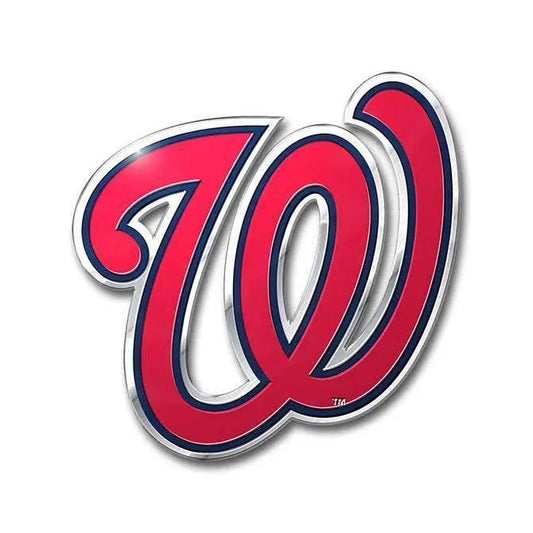  Washington Nationals Aluminum Auto Emblem Color Embossed -  ToylandEU™