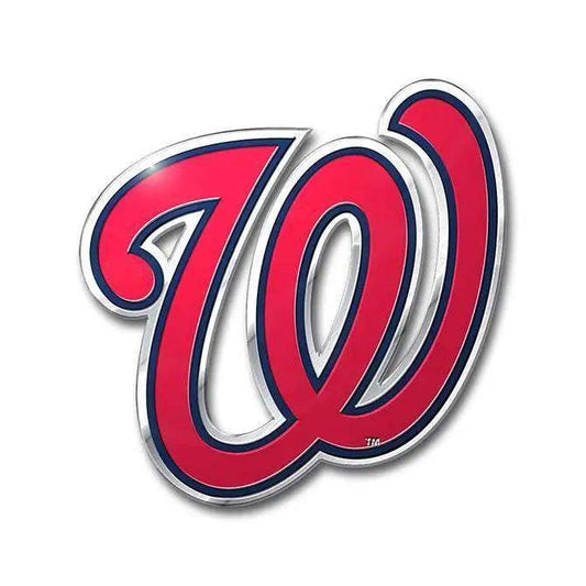  Washington Nationals Aluminum Auto Emblem Color Embossed -  ToylandEU™