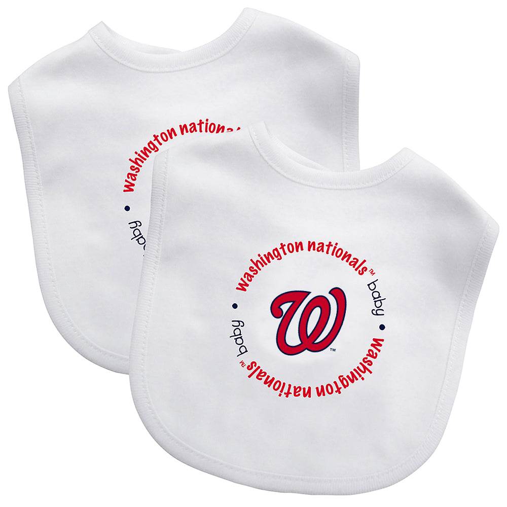 Washington Nationals Baby Bibs Two Pack Officially Licensed - ToylandEU