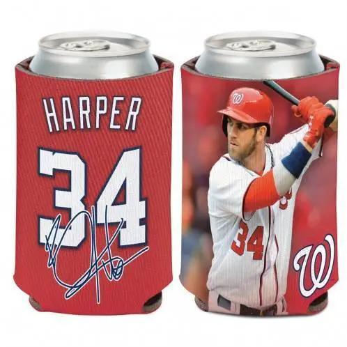  Washington Nationals Bryce Harper Can Cooler 12 Oz Neoprene -  ToylandEU™
