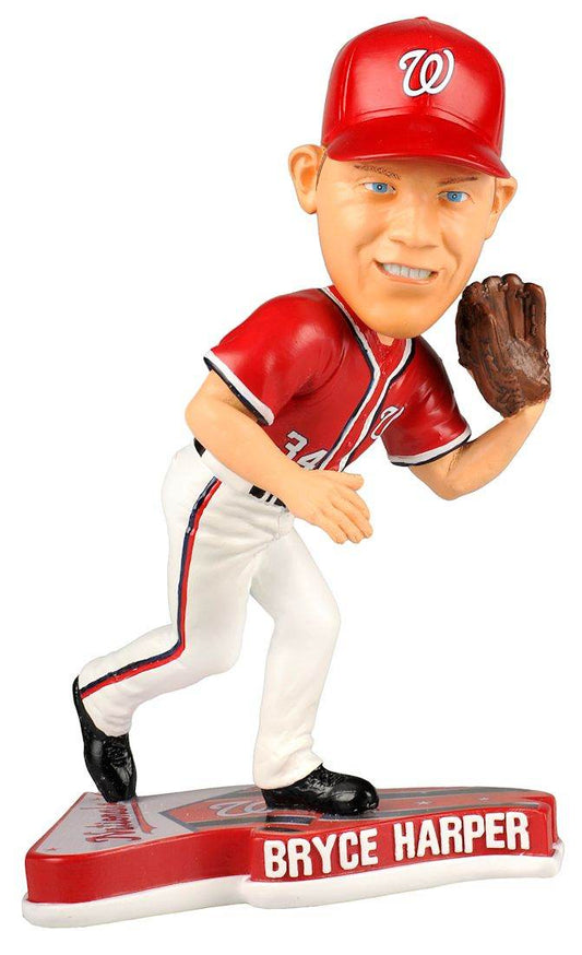 Washington Nationals Bryce Harper Pennant Base Bobblehead - ToylandEU