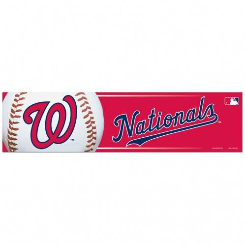 Washington Nationals Bumper Sticker Decal 3 By 12 Inches - ToylandEU