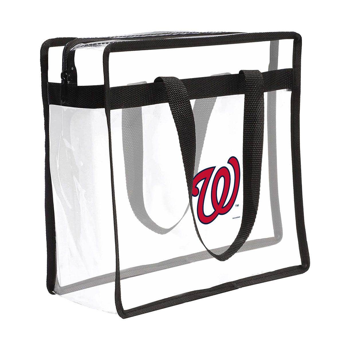 Washington Nationals Clear Stadium Tote Bag 0.4mm PVC - ToylandEU