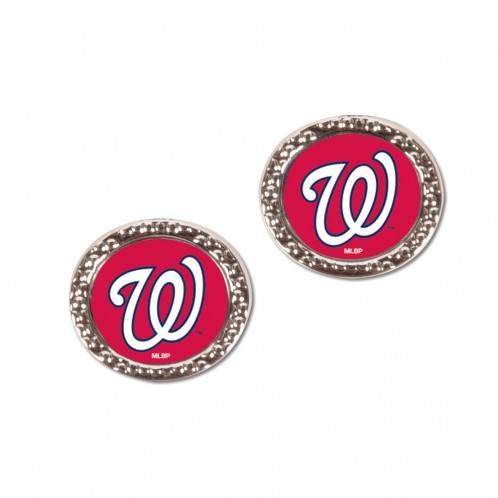 Washington Nationals Earrings Post Style Special Order - ToylandEU
