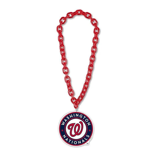  Washington Nationals Foam Logo Necklace Big Fan Chain -  ToylandEU™