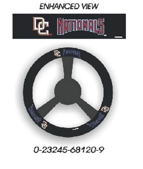 Washington Nationals Leather Steering Wheel Cover For Cars - ToylandEU