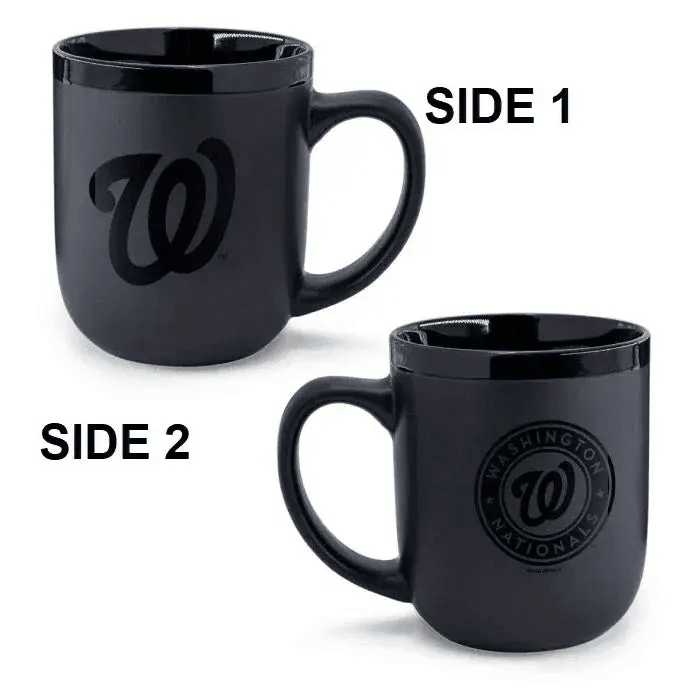  Washington Nationals Matte Black Ceramic Coffee Mug 17 Oz -  ToylandEU™
